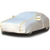 Generico Telo Copri Auto per Esterno per Citroen Grand C4 Picasso, Esterno Impermeabile Telo con Zip, Resistente ad Polvere Neve Sole Freddo