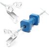 Wiltec Estrattore per Cuscinetti mozzi Ruota 4 e 5 Fori Ø100-115mm con Martello Scorrevole