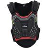 KiBcsLic Pettorina Protettiva Gilet Armatura Motocross Torace Schiena Protezione Morbida Leggera Facile Da Indossare Fasce Elastiche Adatta a Uomo Donna a, S