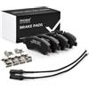 RIDEX 402B1294 Set d'assale Kit pastiglie freni Posteriore con lamierino anticigolío Compatibilità con FORD Transit Mk7 Van V363, FCD, FDD