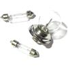 Generico KIT n. 3 Lampade Lampadine 12 Volt Compatibili con VESPA 50 L N R Special