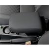 Drive Design Bracciolo portaoggetti REGOLABILE in lunghezza e compatibile con Land Rover Freelander 2 (2007-2012) in tessuto nero di qualità automotive, made in Italy