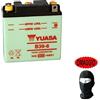 farbrothersonline COMPATIBILE CON MOTO GUZZI Stornello Sport 1C 4T 125 1959 A 1969 BATTERIA UASA GIA' PRONTA ALL'USO B39-6 6V/7AH BATTERIE PER AVVIAMENTO MOTORE SPECIFICA MOTO