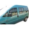 J&J AUTOMOTIVE HEKO Deflettori per Fiat Scudo 1996-2007, 2 pezzi | 2 deflettori HEKO per Fiat Scudo, PMMA 3 mm, fumé, canale del finestrino.