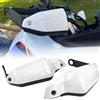 Midimttop Paramani per moto adatto per Transalp XL750 2023-2026 Leva freno Manubrio Paramani Protezione parabrezza XL750 Transalp 750 Accessori (Bianco - 2 paia)