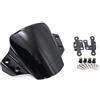 RTSMD Parabrezza Per Moto, Deflettori Antivento, Protezione Per YAMAHA MT-09 MT09 MT 09 2021-2023 Cupolino Parabrezza(NERO)