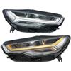 KLKWSFGFZK Gruppo Fari Per A6 C7 PA 2012-2015 2016 2017 2018 Fari A LED Kit Di Aggiornamento Configurazione Elevata Matrix Luci Anteriori DRL Accessori Per Auto Lampada Auto Faro(For 2016-2018 Year)