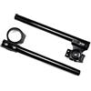 avdb-moto Coppia semimanubri rialzati e inclinabili AVDB 50 mm compatibile con HONDA CBR 1000 RR Fireblade 2004-2015, CBR 954 RR 2002-2003, CBR 929 RR 2000-2001, CBR 900 RR 2000-2003 (NERO)