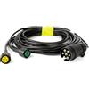 UNITRAILER Cavo Elettrico per RIMORCHIO Installazione ELETTRICA FANALI LUCI RIMORCHIO Carrello 5,2 M Spina 7 Pin