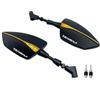 chaoxu For Honda XLV 600 650 700 TRANSALP XL600V XL650V Specchietto retrovisore laterale for motocicletta(Gold)