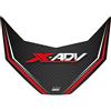IRIDEA DESIGN Adesivo 3D parafango rosso 3D resinato compatibile con HONDA X-ADV 750 2017-2020