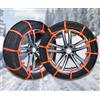 ONEEL Catene da Neve per pneumatici per Auto Per Porsche Cayenne Coupe, 20 Pezzi Regolabili Catene di trazione Accessori