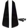 Orton 2Pz Anteriore Bumper Side Air Splitter Spoiler Nero per W176 A180 A200 A220 A250 A45 Un Class 2016-2018