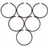 Wivplex 6 pz/lotto 47,5 mm * 1,2 mm Anello pistone, for Zenoah, G620PU G621 6200 OEM sostituisce 2618-41210 e altro Universale 62CC 2 Tempi Motosega Set di fasce elastiche