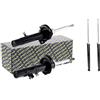 Generico Kit 4 Ammortizzatori Anteriori e Posteriori Japanparts per Grande Punto 199 Corsa D
