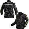 A-Pro Giacca Antiacqua Moto Antipioggia con Antivento Impermeabile Tuta FLUO S