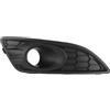 VINCTV Fendinebbia Griglia Compatibile con Ford per Fiesta Mk7 2013 2014 2015 2016 2017 Paraurti Anteriore Inferiore A Nido d'Ape Fendinebbia Griglia della Luce di Nebbia Trim Copertura