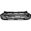 Artudatech Griglia paraurti Anteriore Raptor Style Adatto per Ford Ranger 2019-2023 Black with all Letters (No Logo)