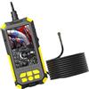 APGLSXY Endoscopio fotocamera con luce 1080P periscopio con 9 LED regolabili serpente IP68 impermeabile con