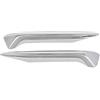 Cvgffs Anteriore Auto Grill Per Nissan Per Qashqai J11 2019 2020 Parte Esterna Auto Fendinebbia Anteriore Posteriore Paraurti Riflettore Telaio Copertura Trim Cromato Rimontaggio Griglia Anteriore(Front)