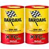 Bardahl Olio motore auto Bardahl XTC C60 0W40 ACEA A3-B4-2 Litri