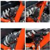 CLPMMUX Serbatoio Liquido Freno Copertina Per Ap&rilia RS 660 Tuono Tuareg 660 2024 Protezione Serbatoio Liquido Freno Posteriore Protezione Tappo Olio Accessori Moto