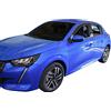 J&J AUTOMOTIVE Deflettori d'Aria per Peugeot 208 Dal 2019, Set da 2 Pezzi, Nero Fumé Oscurato Heko