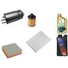 AOQ ORIGINAL QUALITY AOQ - KIT TAGLIANDO 4 FILTRI + 4 LITRI OLIO 5W40 COMPATIBILE CON, ALFA R MITO 1.6 JTDM 88KW 120 CV 2008->