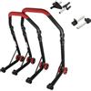 Sefis moto Set di supporti per moto Sefis D18, supporto per ruota anteriore e posteriore, supporto per servizi, supporto per moto anteriore e posteriore, supporto (Rosso, per Honda CB 1000 Hornet CB 650R)