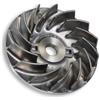 BRIXIAMOTO MALOSSI 6118066B Semipuleggia VENTILVAR 2000, Diametro 121, Compatibile con Aprilia, per Piaggio