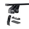 diTosi Portapacchi per auto Barre da Tetto Portatutto Mazda 2 dal 2007 al 2014 Mini one cooper dal 2014 al 2018 3 porte