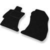 Mossa - Tappetini auto compatibili con Subaru XV SUV 2012-2017 2 pz. nero S