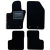 OFFICINE MILANO IL TUO STILE IN AUTO. 4 Tappetini Compatibile per Fiat 500X in Moquette Nero Su Misura OFFICINEMILANO. 2 Anteriori + 2 Posteriori. Sistema di Fissaggio Compatibile con L'Originale. Fondo Impermeabile e Antiscivolo