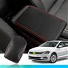 Ruiya Compatibile con VW Polo MK6 AW1 GTI 2018-2026 Copri Bracciolo, Copertura per Bracciolo Copribraccioli Polo Centrale Bracciolo Copertura Protezion Bracciolo Protezione Polo Accessori