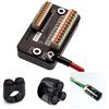 Motogadget MG4002040 - m-unit blu digitale centralina Builders confezione con m-button, Motone pulsanti e tasti interruttori per 7/20,3 cm bar