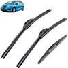 Autozonea Tergicristalli anteriori e posteriori per HONDA Fit Jazz MK2 MK3, accessori per decespugliatori JU Hook 2009-2022 2015 2016 2017 2018 2019 2020