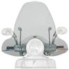 FACO 22481 SCHERMO PARABREZZA FACO + KIT ATTACCHI CROMATI PER VESPA LX 50 2005-2014