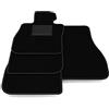 Generico Tappetini compatibili con BMW Serie 1 F40 2019-2024 no decoro, kit tappetini auto personalizzati, set tappeti in moquette, tappeto auto
