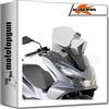 MOTOTOPGUN kappa kd1190st parabrezza clear compatibile con honda pcx 125 2021 2022 2023 mototopgun