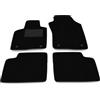 Somer Car Kit Tappetini Auto compatibili con Lancia Ypsilon 2011-2018 | Set 4 tappeti su misura in moquette