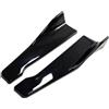 Fbxmjoa Minigonne Laterali Kit Parafango Laterale Auto Antigraffio 2 Pezzi 48 Cm Minigonne Laterali Posteriori Per VW Per Golf 5 6 7 Polo Per Scirocco MK5 MK6 MK7 Per GTI R. Minigonne Laterali Estensione(Glos