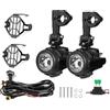 Xgupxuc Fari Anteriori Moto Per BMW R1200GS LC R 1250GS R1250GS F800GS GSR1200 F850GS F750GS Adv R 1200 GS Fari Fendinebbia Per Moto Faro Anteriore(Style A)
