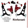 Generico KIT BRACCI SOSPENSIONE ANTERIORI compatibile per ALFA ROMEO 147/156 / GT 8 PEZZI RINFORZATI