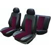 flexzon ROLSON-SET COMPLETO COPRISEDILI, COLORE: ROSSO, NERO, 3 LAVABILE CON ZIP PER VAUXHALL VECTRA CORSA ASTRA ZAFIRA FIESTA FORD MONDEO FOCUS S-MAX MONOVOLUME RENAULT CLIO MEGANE LAGUNA SCENIC MPV VW LUPO TIGUAN CADDY PASSAT BORA POLO SKODA FABIA, …