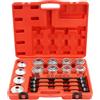 Mejiaren Set di 28 utensili per la rimozione e l'installazione di cuscinetti a boccola, set di 28 presse speciali e tiranti, adatti per la manutenzione dell'auto e la riparazione professionale del