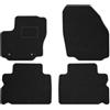 MOTOS Strike Tappetini auto Velours per auto destinato a Ford S-MAX I 2006-2015 5 passeggeri - Standard, Tessuto, Grigio tappetino auto - Provate un nuovo comfort di guida con un set di tappetini in v