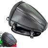 Generico Borse da moto per sedile posteriore, borsa da coda impermeabile, multifunzionale per viaggi in moto