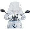 E-Bikers Parabrezza trasparente Isott.a compatibile con SYM HD 300, Versione 2019