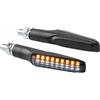 Lampa 91624 Victory Front, frecce Moto LED omologate, indicatori di direzione a LED e Luce di Posizione Anteriori - 12V LED