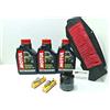 AER MOTO SPARE PARTS KIT TAGLIANDO HONDA FJS 400 600 SILVER WING OLIO 5000 10W40 FILTRI ARIA OLIO CANDELE…